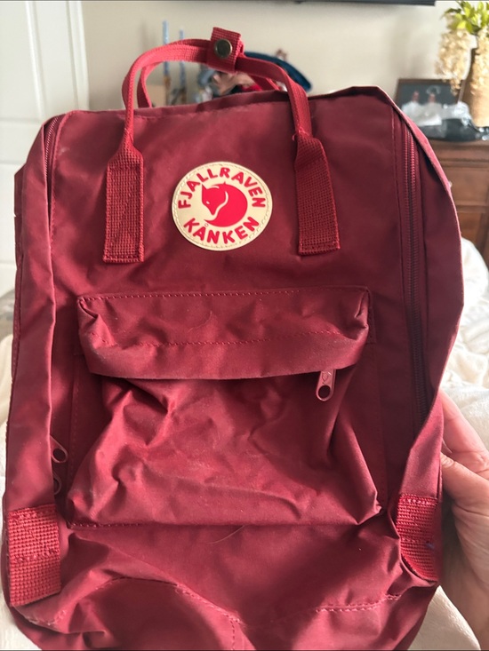 Fjallraven Handbags - Fjallraven Kanken Backpack - Deep Red